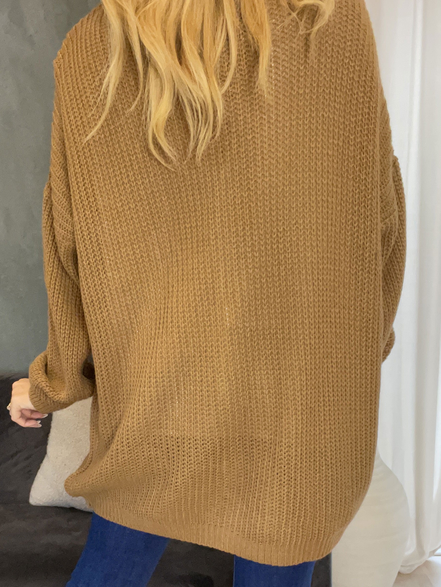 Millymy - Stickad kofta med stora knappar